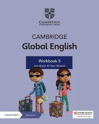 Stock image for Cambridge Global English Workbook 5 with Digital Access (1 Year): for Cambridge Primary English as a Second Language (Cambridge Primary Global English) for sale by HPB-Red