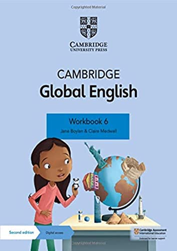 Imagen de archivo de Cambridge Global English Workbook 6 with Digital Access (1 Year): for Cambridge Primary English as a Second Language (Cambridge Primary Global English) a la venta por AMM Books