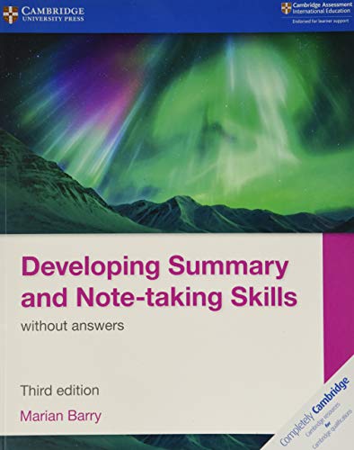 Beispielbild fr Developing Summary and Note-Taking Skills Without Answers zum Verkauf von Blackwell's