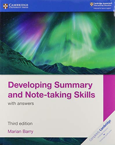 Beispielbild fr Developing Summary and Note-Taking Skills With Answers zum Verkauf von Blackwell's