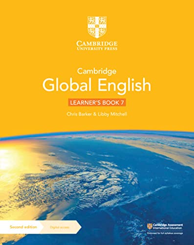 Beispielbild fr Cambridge Global English Learner's Book 7 with Digital Access (1 Year) (Cambridge Lower Secondary Global English) zum Verkauf von Monster Bookshop