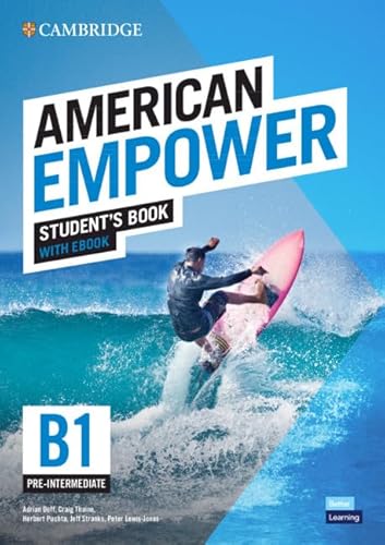 Imagen de archivo de Cambridge English American Empower Pre-intermediate/B1 Book + Ebook a la venta por GreatBookPrices