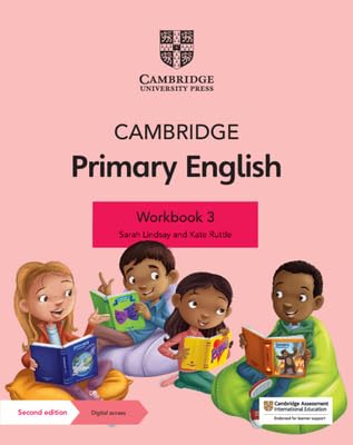 Imagen de archivo de Cambridge Primary English Workbook 3 With Digital Access (1 Year) a la venta por Blackwell's