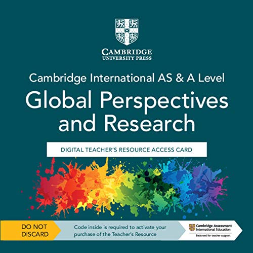 9781108821681: Cambridge International. AS & A Level. Global perspectives and research. Per le Scuole superiori. Con espansione online