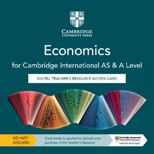 Imagen de archivo de Cambridge International AS & A Level Economics Digital Teacher's Resource Access Card (eng) a la venta por Brook Bookstore