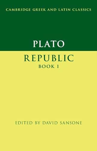 9781108833455: Plato: Republic Book I (Cambridge Greek and Latin Classics)