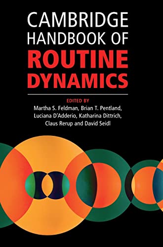 Stock image for Cambridge Handbook of Routine Dynamics for sale by Prior Books Ltd