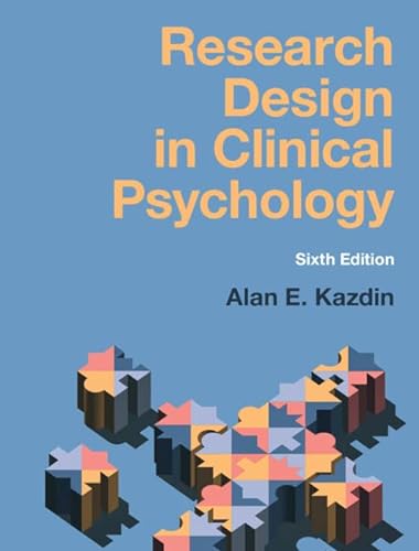 Imagen de archivo de Research Design in Clinical Psychology a la venta por Brook Bookstore