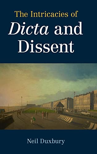 Beispielbild fr The Intricacies of Dicta and Dissent zum Verkauf von Brook Bookstore On Demand