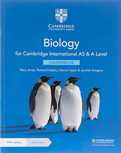 Beispielbild fr Cambridge International AS and a Level Biology Coursebook with Digital Access (2 Years) zum Verkauf von Better World Books