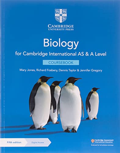 9781108859028: Cambridge International AS & A Level Biology Coursebook with Digital Access (2 Years) 5ed