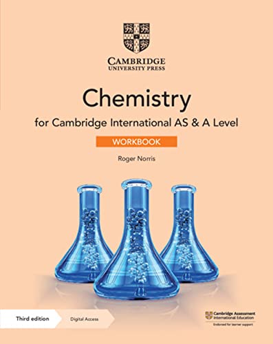 Stock image for Cambridge International As & A Level Chemistry - Workbook W for sale by Juanpebooks