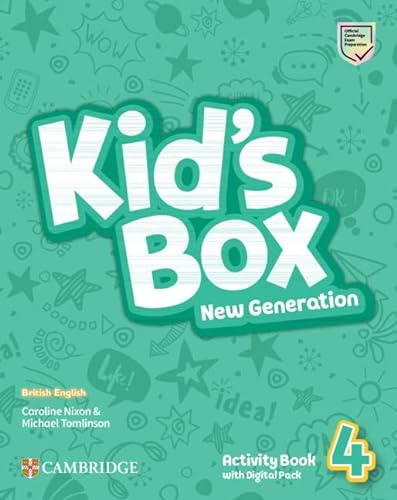 9781108889971: Kid's Box New Generation Level 4 Activity Book with Digital Pack British English
