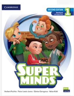 Imagen de archivo de Super Minds Level 1 Workbook With Super Practice Book and Digital Pack British English a la venta por Blackwell's