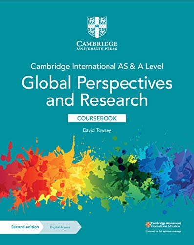 Stock image for Cambridge International AS & A Level Global Perspectives & Research Coursebook with Digital Access (2 Years) for sale by AMM Books