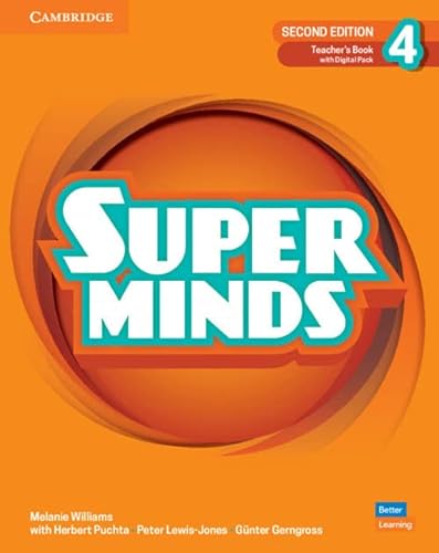 Imagen de archivo de Super Minds Level 4 Teacher's Book with Digital Pack British English a la venta por AG Library