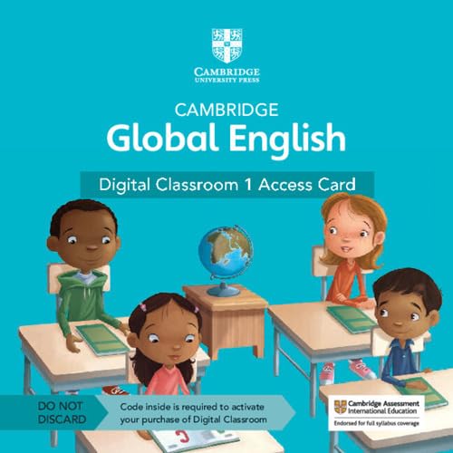 Stock image for Cambridge Global English Digital Classroom 1 Access Card (1 Year Site Licence): For Cambridge Primary and Lower Secondary English as a Second Language (1 eBooks) for sale by Revaluation Books