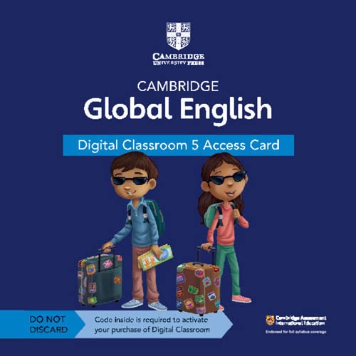 Stock image for Cambridge Global English Digital Classroom 5 Access Card (1 Year Site Licence): For Cambridge Primary and Lower Secondary English as a Second Language (Cambridge Primary Global English) for sale by Lucky's Textbooks