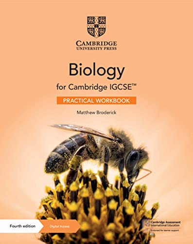 Beispielbild fr Cambridge IGCSET Biology Practical Workbook with Digital Access (2 Years) (Cambridge International IGCSE) zum Verkauf von Chiron Media
