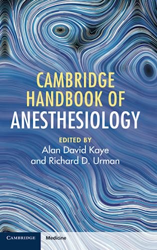 Imagen de archivo de Cambridge Handbook of Anesthesiology a la venta por Blackwell's