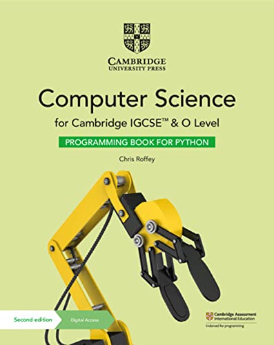Stock image for Cambridge IGCSE? and O Level Computer Science Programming Book for Python with Digital Access (2 Years) (Cambridge International IGCSE) for sale by GF Books, Inc.