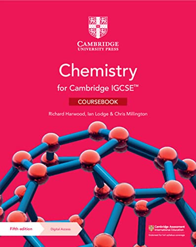 Stock image for Cambridge IGCSE Chemistry Coursebook with Digital Access (2 Years) (Cambridge International IGCSE) for sale by BooksRun