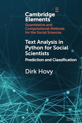 9781108958509: Text Analysis in Python for Social Scientists: Prediction and Classification