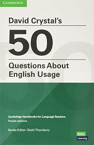 9781108959186: David Crystal`s 50 Questions About English Usage Pocket Editions (Cambridge Handbooks for Language Teachers) - 9781108959186 (SIN COLECCION)