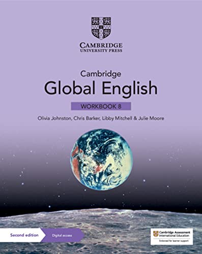 Stock image for Cambridge Global English Workbook 8 with Digital Access (1 Year): for Cambridge Primary and Lower Secondary English as a Second Language (Cambridge Lower Secondary Global English) for sale by AwesomeBooks