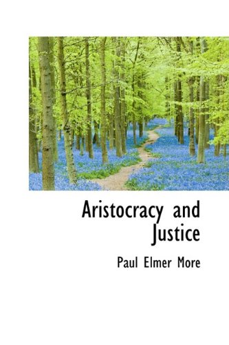 9781110008056: Aristocracy and Justice