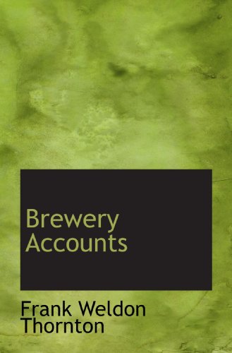 Stock image for Brewery Accounts for sale by Revaluation Books