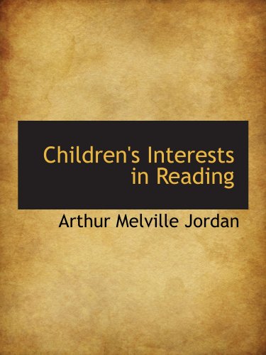 Stock image for Children's Interests in Reading for sale by Revaluation Books