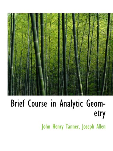 Imagen de archivo de Brief Course in Analytic Geometry a la venta por Revaluation Books