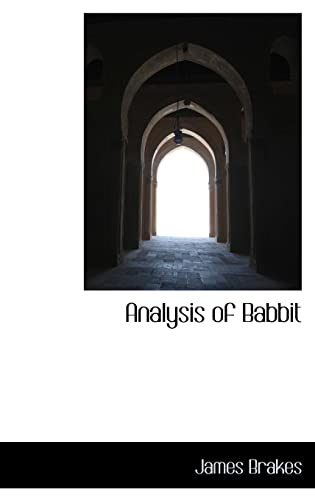 9781110110926: Analysis of Babbit