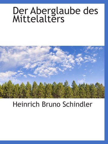 9781110112586: Der Aberglaube des Mittelalters