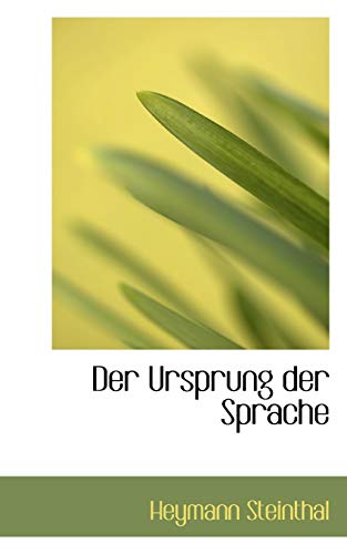 9781110117383: Der Ursprung Der Sprache