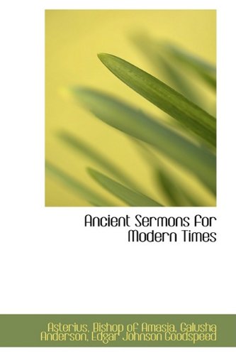 9781110152162: Ancient Sermons for Modern Times