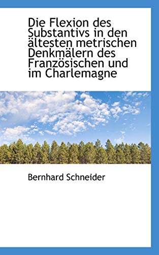 Die Flexion Des Substantivs in Den Sltesten Metrischen Denkmalern Des Franzosischen Und Im Charlemag (German Edition) (9781110245703) by Schneider, Bernhard