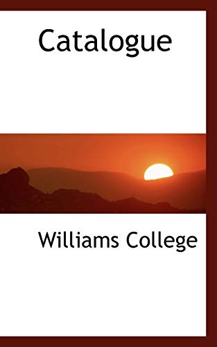 Catalogue - Williams College