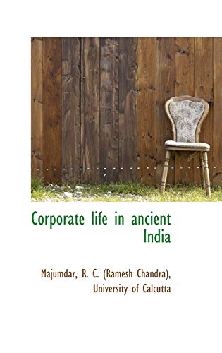 9781110287437: Corporate Life in Ancient India