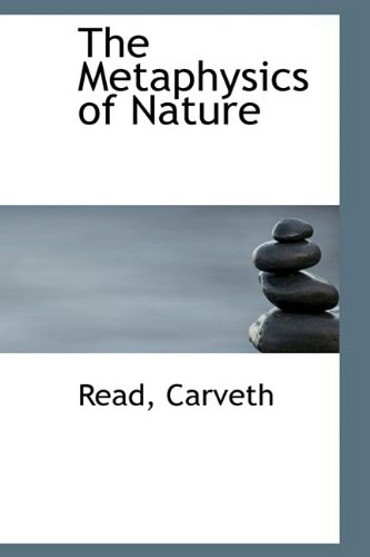 9781110310760: The Metaphysics of Nature