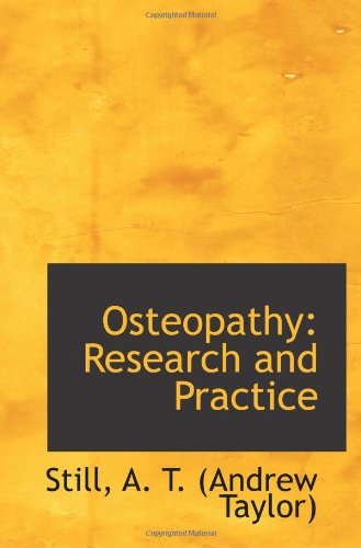 Beispielbild fr Osteopathy: Research and Practice zum Verkauf von BooksRun