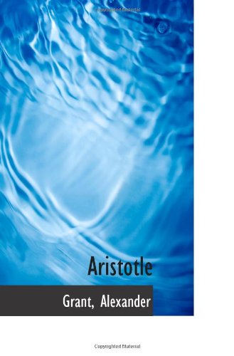 Aristotle (9781110338733) by Alexander