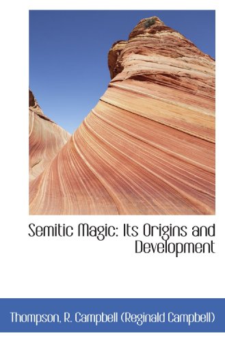 Stock image for Semitic Magic: Its Origins and Development for sale by Revaluation Books