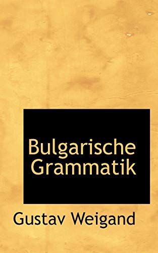 Imagen de archivo de Bulgarische Grammatik a la venta por Buchpark