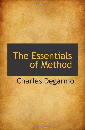 9781110449163: The Essentials of Method