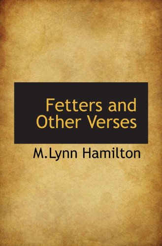 Stock image for Fetters and Other Verses for sale by Revaluation Books