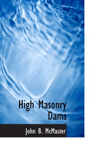 Stock image for High Masonry Dams for sale by Revaluation Books