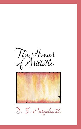 9781110475094: The Homer of Aristotle