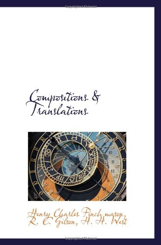 Imagen de archivo de Compositions & Translations a la venta por Revaluation Books